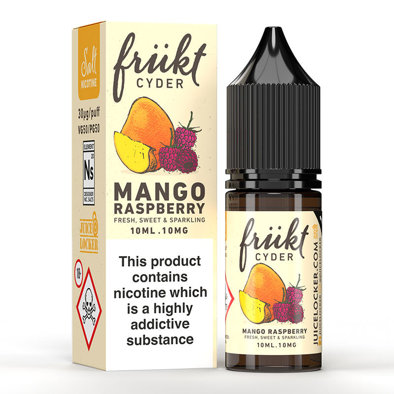 Mango Raspberry Salts by Frukt Cyder