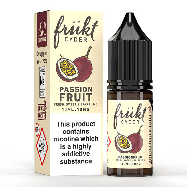 Passion Fruit Salts by Frukt Cyder