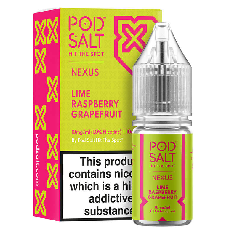 Nexus Lime Raspberry Grapefruit by Pod Salt 10ml