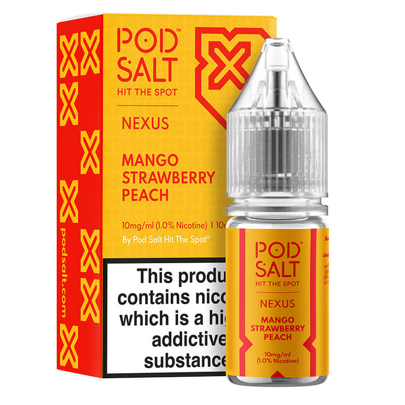 Nexus Mango Strawberry Peach by Pod Salt 10ml
