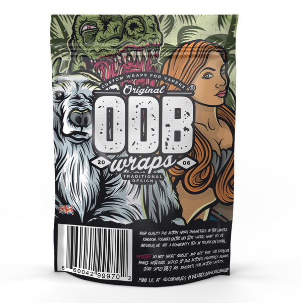 18650 Battery Wraps by ODB