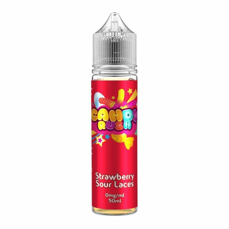 Strawberry Sour Laces by Candy Rush
