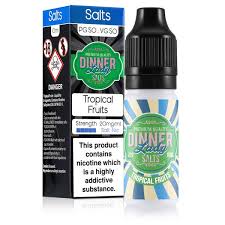 Tropical Fruits Nic Salts by Dinner Lady