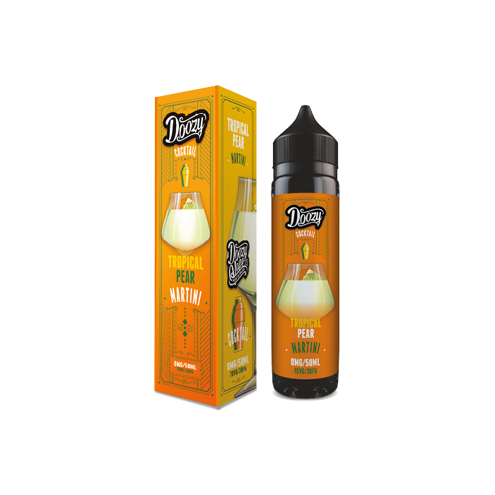 Tropical Pear Martini 50ml Shortfill by Doozy Vape
