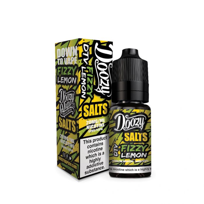 Fizzy Lemon Nic Salt E-Liquid by Doozy Salts