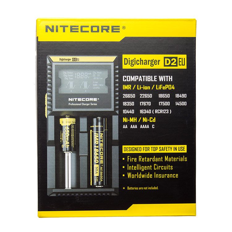 D2 Digicharger by Nitecore