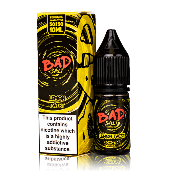 Lemon Twist Nic Salts by Bad Juice