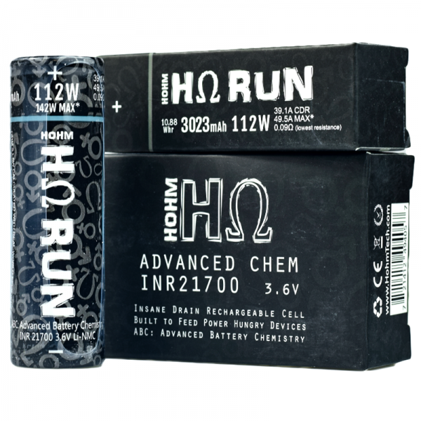 Hohm Run 21700 Battery by Hohm Tech