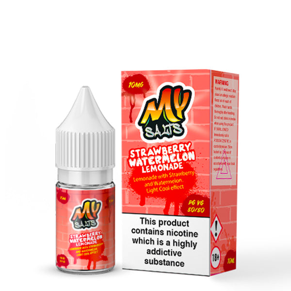 Strawberry Watermelon Lemonade Salts by My E-Liquids