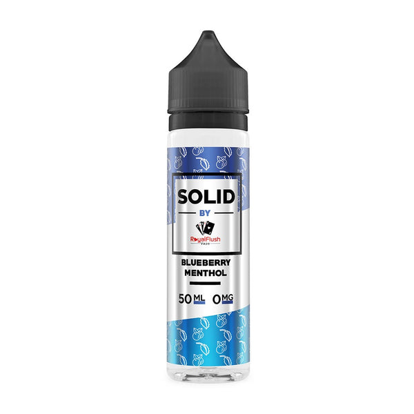 Blueberry Menthol by Solid Vape 50ml