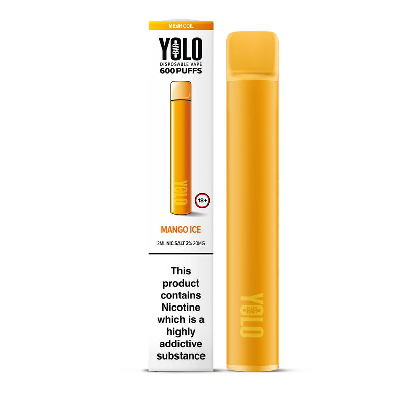 YOLO Mesh M600 Disposable Vape Bar