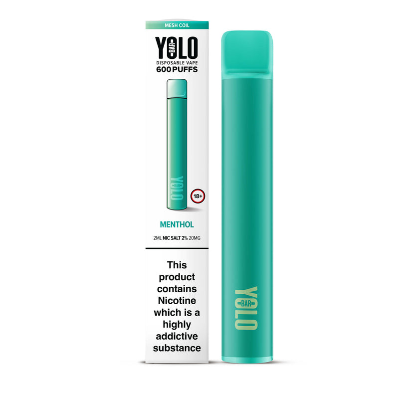 YOLO Mesh M600 Disposable Vape Bar