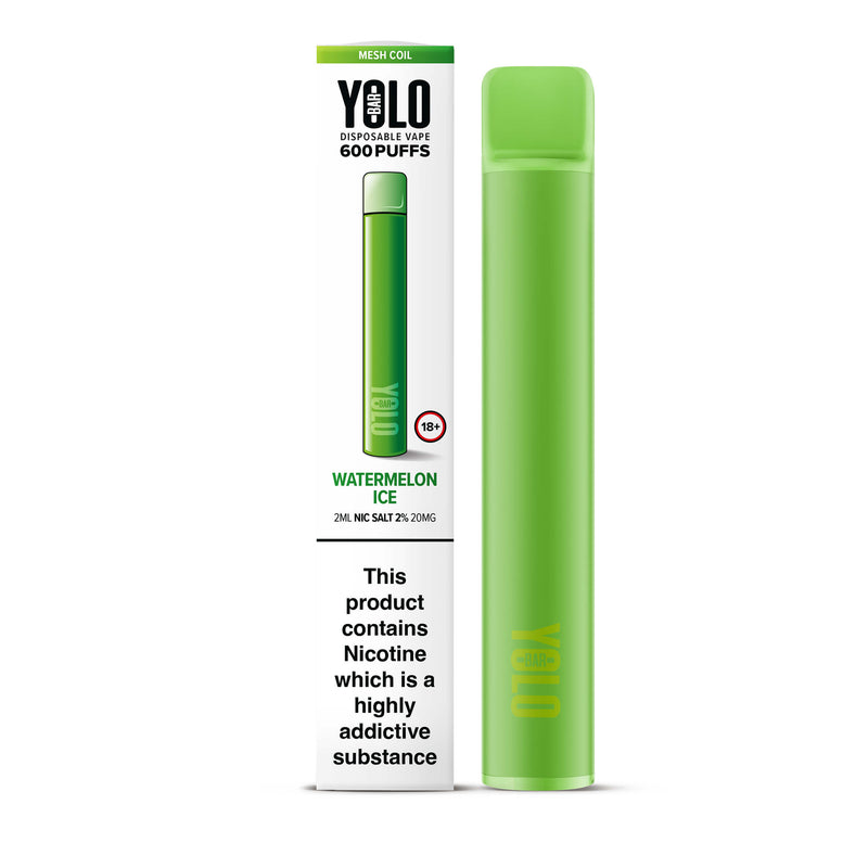 YOLO Mesh M600 Disposable Vape Bar
