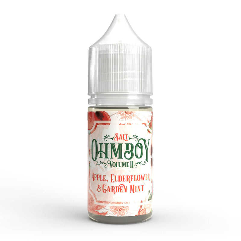 Apple Elderflower & Garden Mint Nic Salt by Ohm Boy