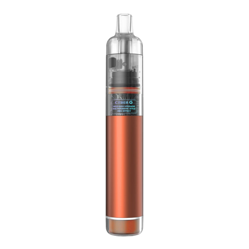 Aspire Cyber G Kit - Orange - Back View