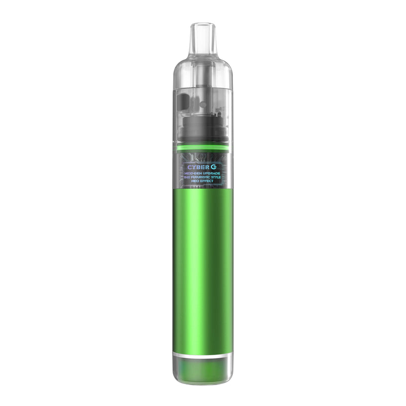 Aspire Cyber G Kit - Hunter Green - Rear View