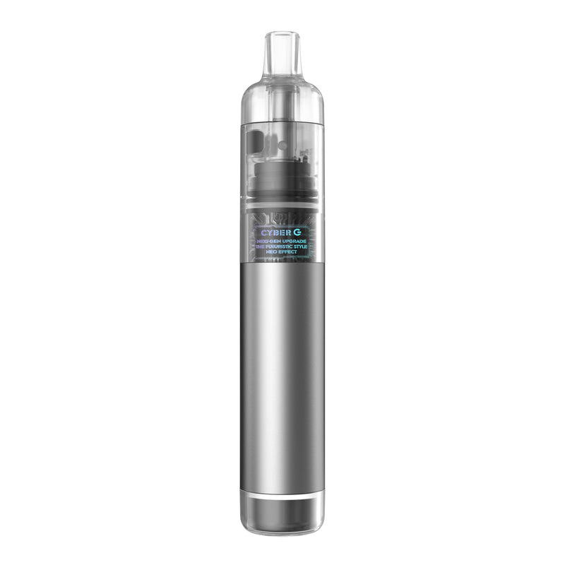 Aspire Cyber G Kit - Silver - Rear View