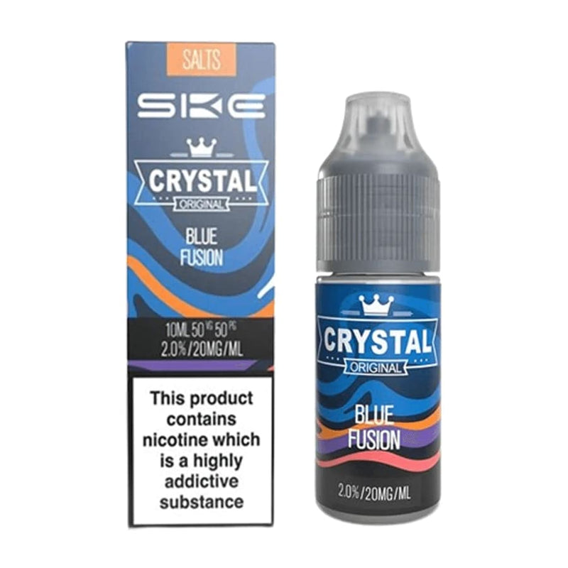 Blue Fusion Crystal Original Nic Salts by SKE