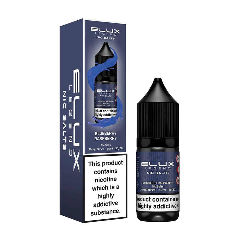 Blueberry Raspberry Elux Legend Nic Salts by Eluxtech