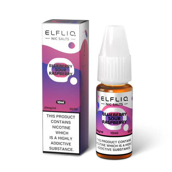 Elf Bar ELFLIQ - Blueberry Sour Raspberry Nic Salt E-Liquid