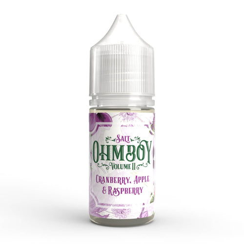 Cranberry Apple & Raspberry Nic Salt by Ohm Boy
