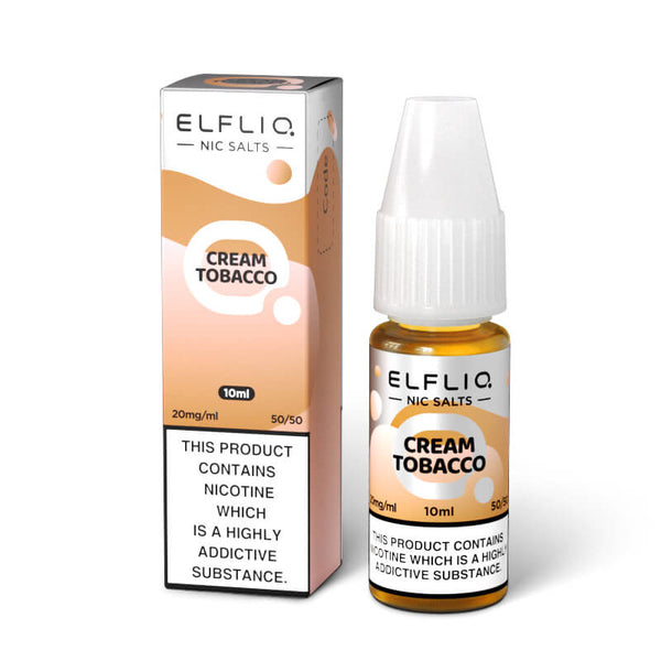 Elf Bar ELFLIQ - Cream Tobacco Nic Salt E-Liquid
