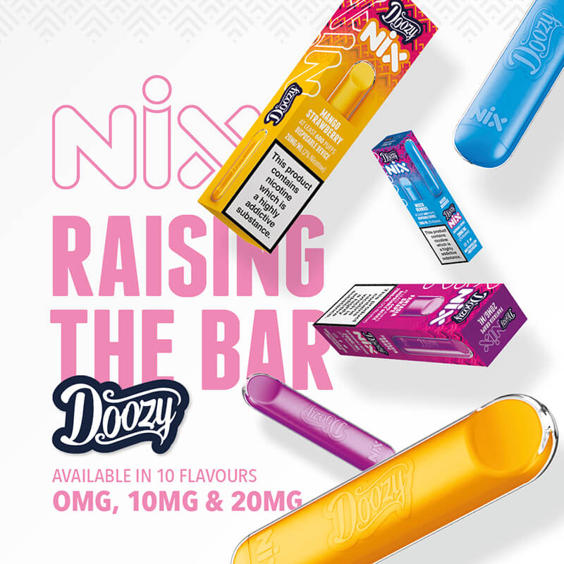 NIX Disposable Vape by Doozy Vape 3 for £15 Royal Flush Vape