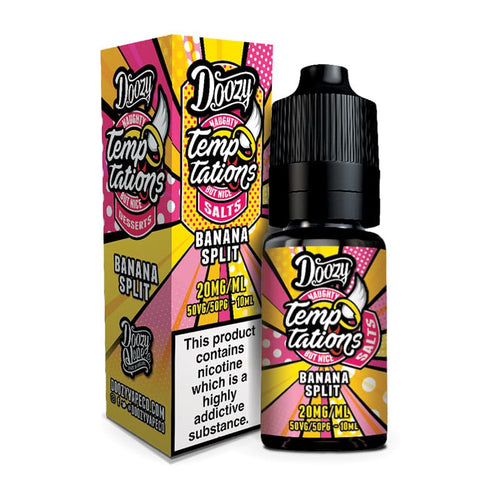Temptations Banana Split Salts by Doozy Vape
