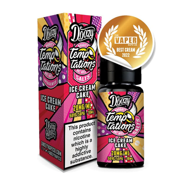 Temptations Ice Cream Cake Salts by Doozy Vape