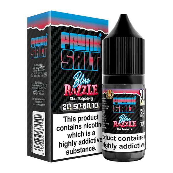 Blue Razzle Nic Salts by Frunk