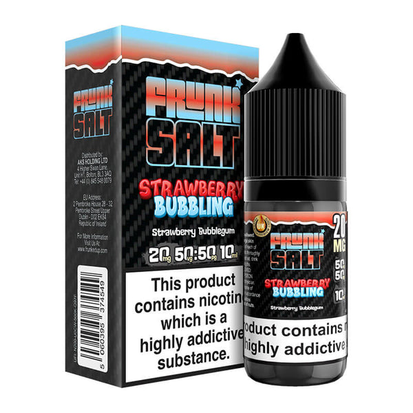 Strawberry Bubbling Nic Salts by Frunk