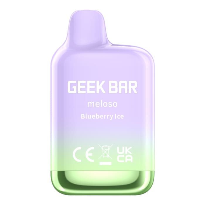 Geek Bar Meloso Blueberry Ice Disposable - Front Image