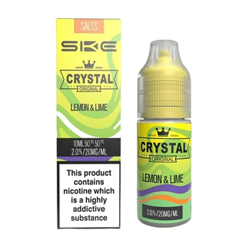 Lemon & Lime Crystal Original Nic Salts by SKE