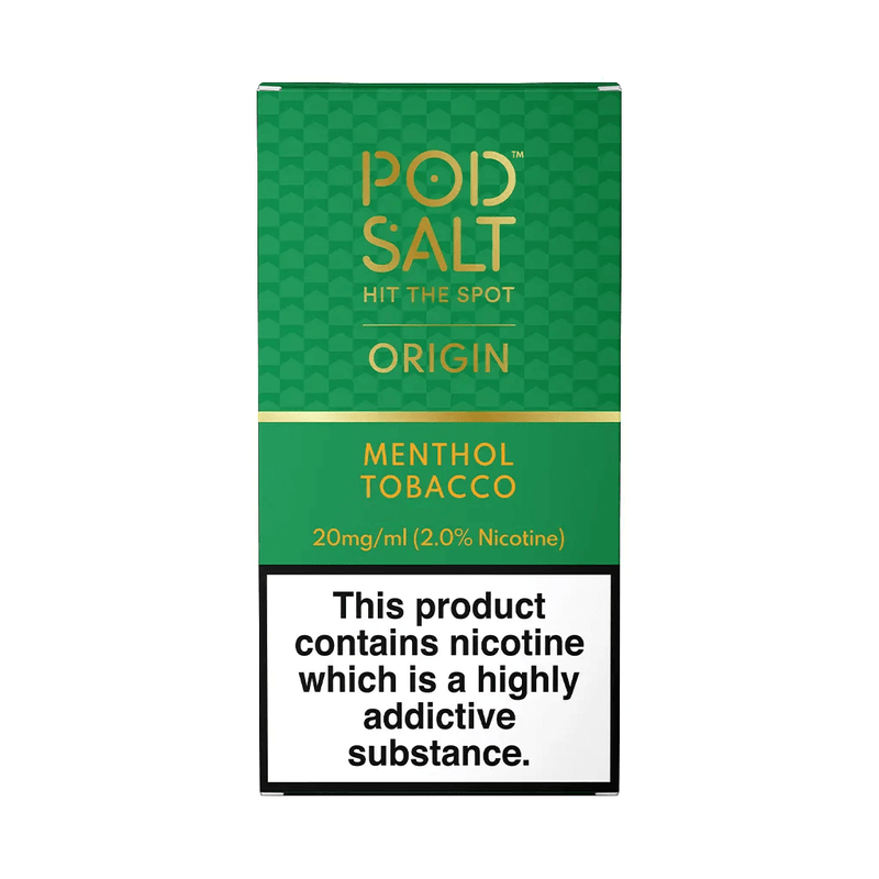 Origin Menthol Tobacco by Pod Salt 10ml