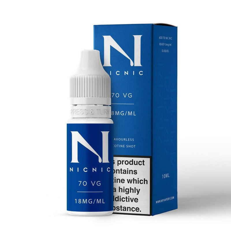 18mg 70VG Nicotine Shot by Nic Nic