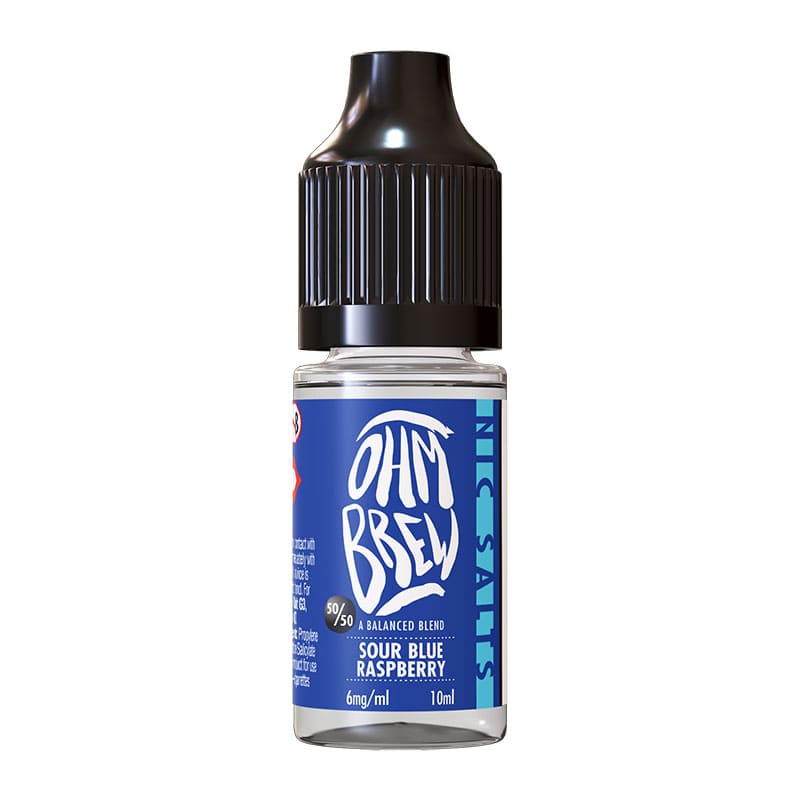 Sour Blue Raspberry Salts by Ohm Brew