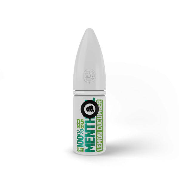 Lemon & Cucumber Menthol Hybrid Salt E-Liquid by Riot Squad