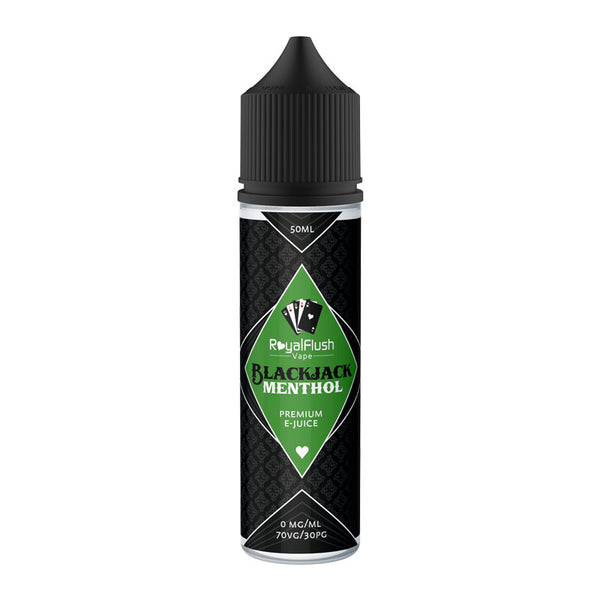 Blackjack Menthol by Royal Flush Vape