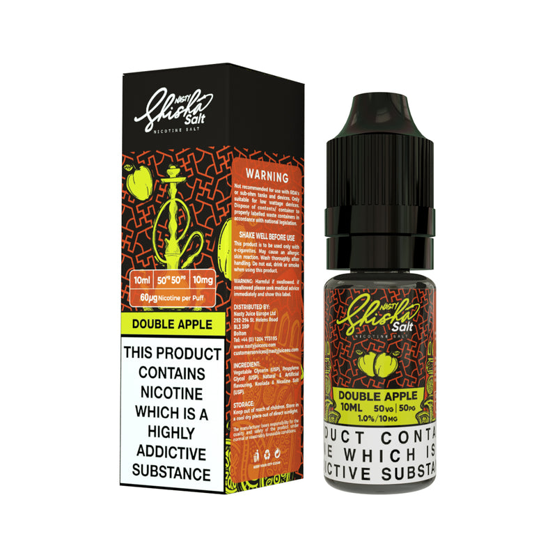 Shisha Salts Double Apple by Nasty Juice