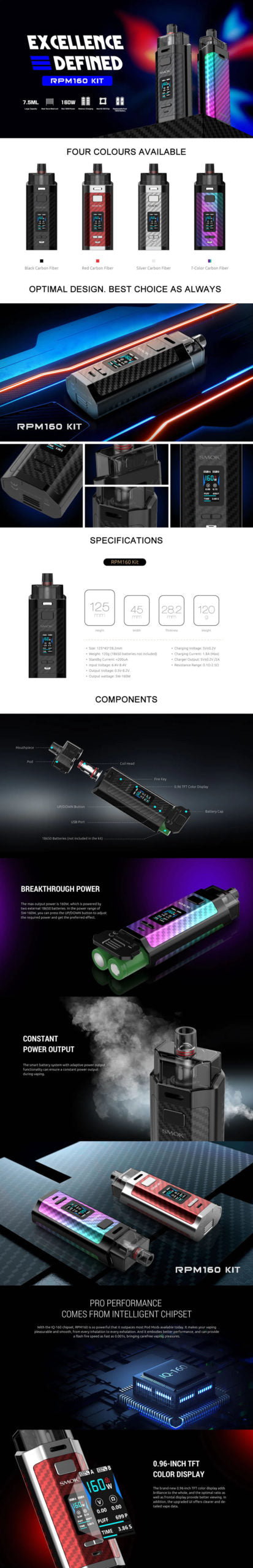 RPM160 Pod Kit by Smok