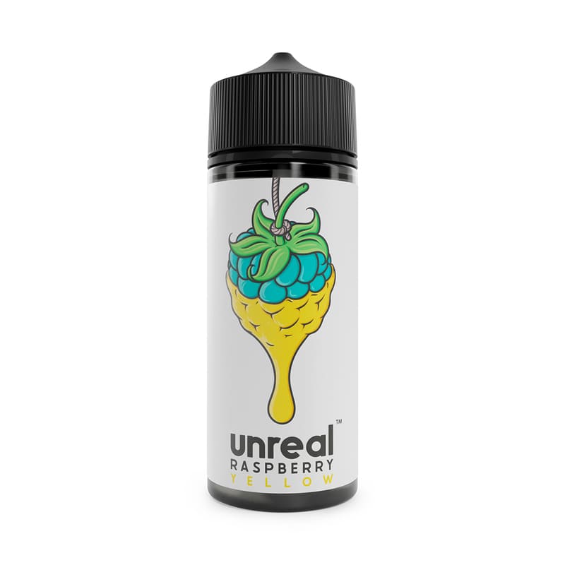 Yellow Shortfill E-Liquid by Unreal Raspberry 100ml