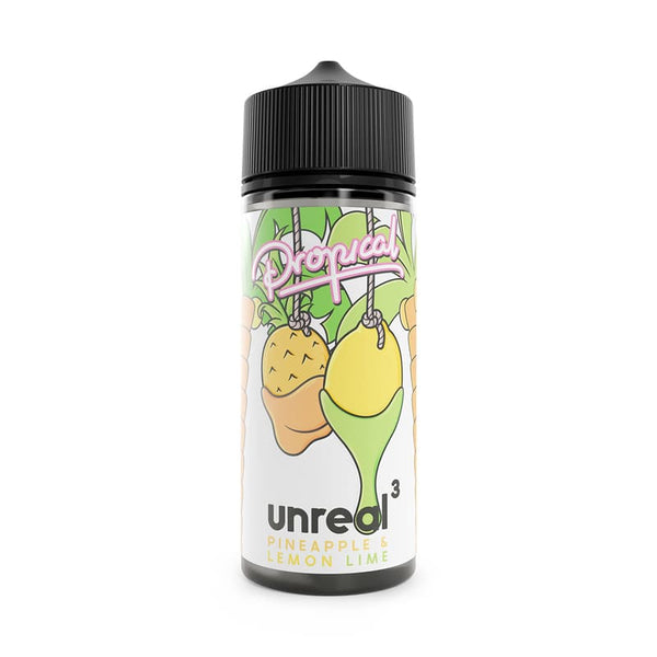 Pineapple, Lemon & Lime Shortfill E-Liquid by Unreal 3