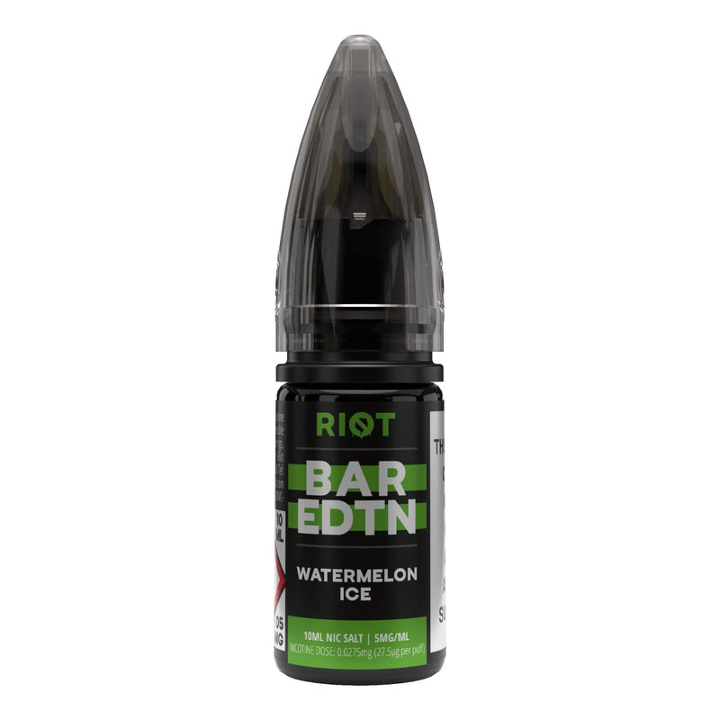 Watermelon Ice BAR ﻿EDTN Nic Salt by Riot Squad