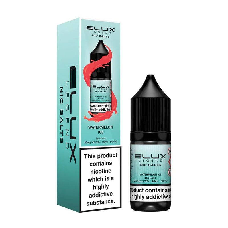 Watermelon Ice Elux Legend Nic Salts by Eluxtech