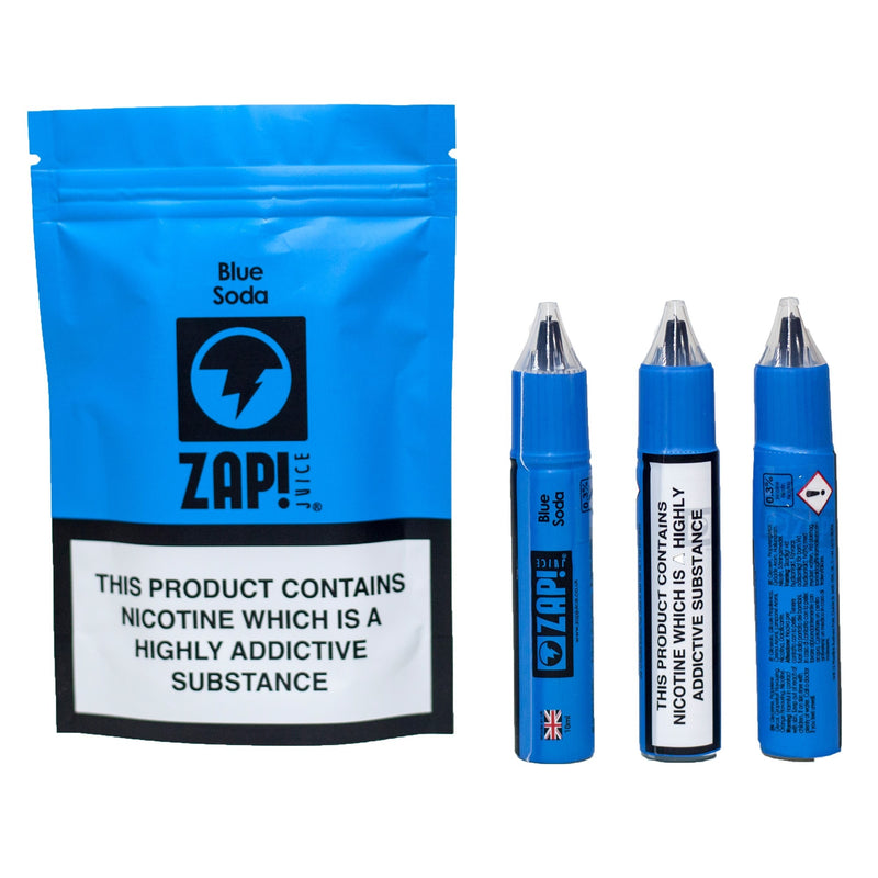 Blue Soda by Zap! Juice